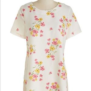 ModCloth Floral Tunic Shirt